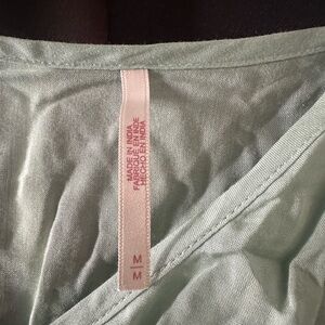 Mint Green Top - Size Medium